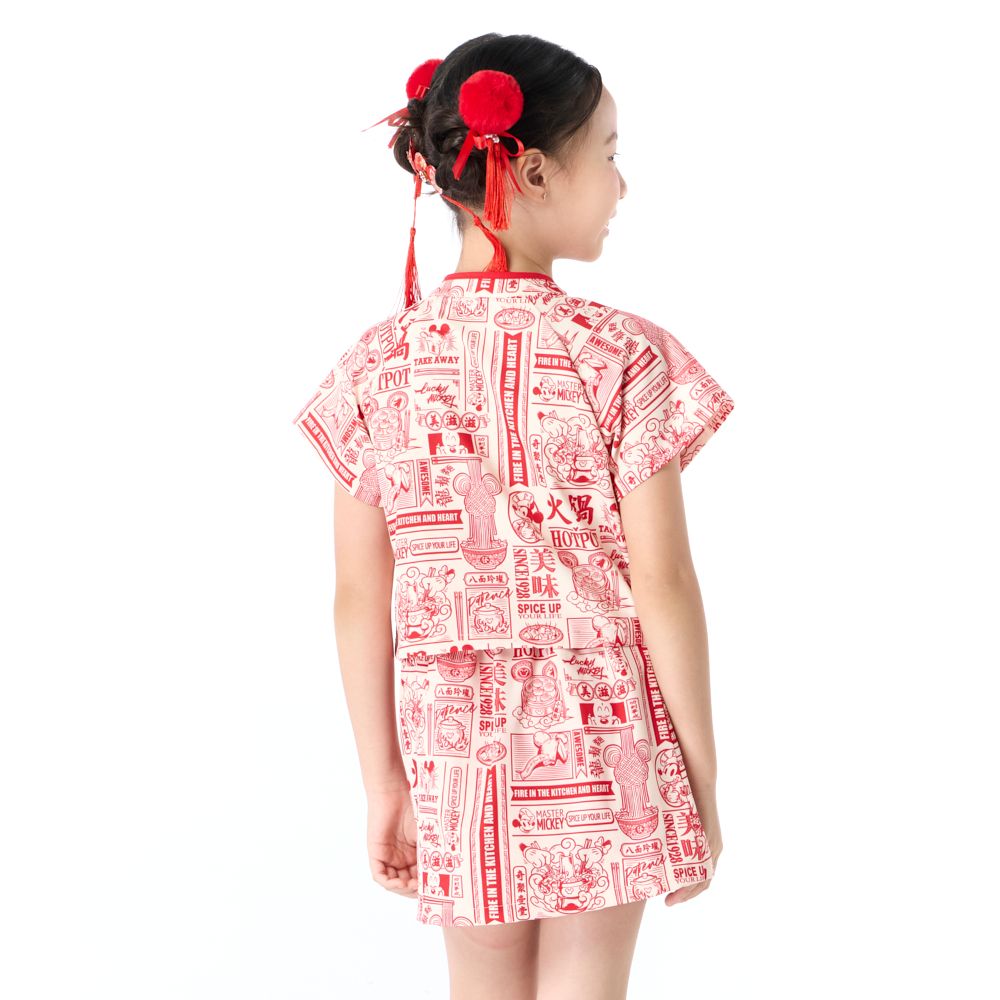 MESTYLE DISNEY เซ็ตชุดตรุษจีน MICKEY สีแดง ไซส์ 7