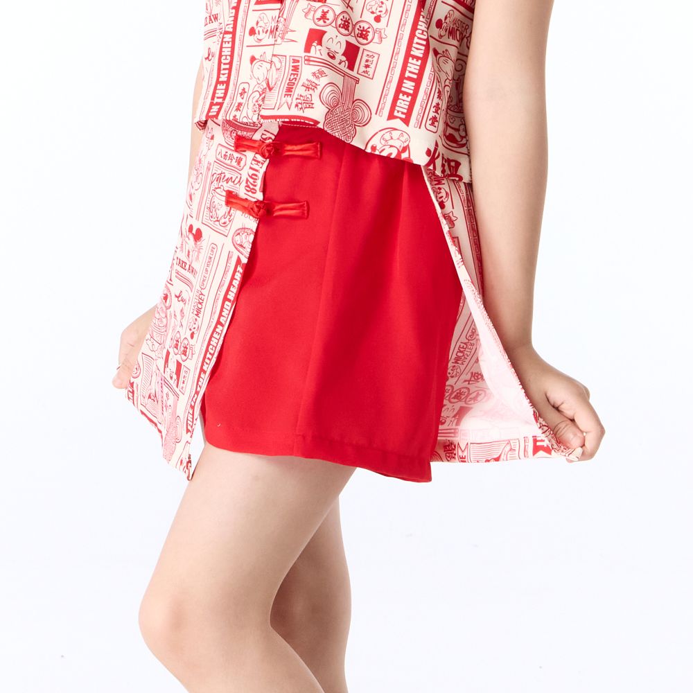 MESTYLE DISNEY เซ็ตชุดตรุษจีน MICKEY สีแดง ไซส์ 7