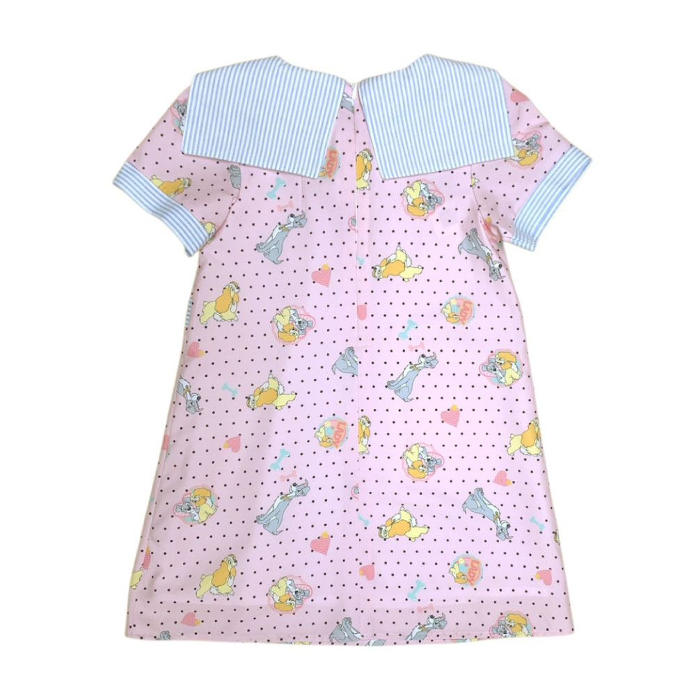 MESTYLE DISNEY DRESS LADY AND THE TRAMP PINK SIZE 1