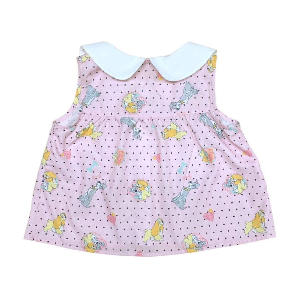 MESTYLE DISNEY เสื้อ เลดี้แอนด์เดอะแทรมป์ สีชมพู ไซส์ 4