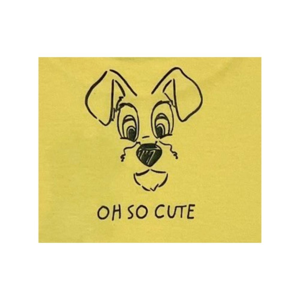 MESTYLE DISNEY เสื้อ เลดี้แอนด์เดอะแทรมป์ สีเหลือง ไซส์ 1