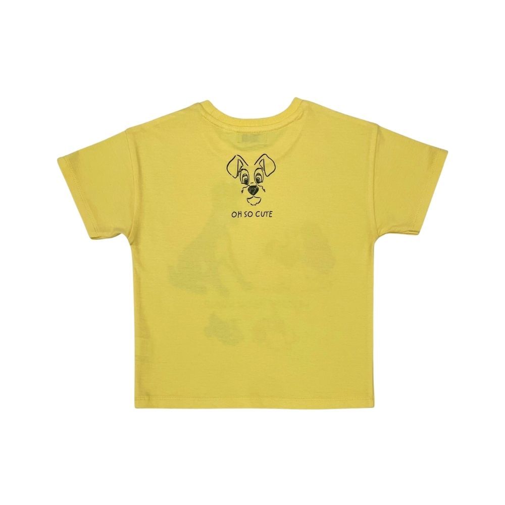 MESTYLE DISNEY เสื้อ เลดี้แอนด์เดอะแทรมป์ สีเหลือง ไซส์ 2