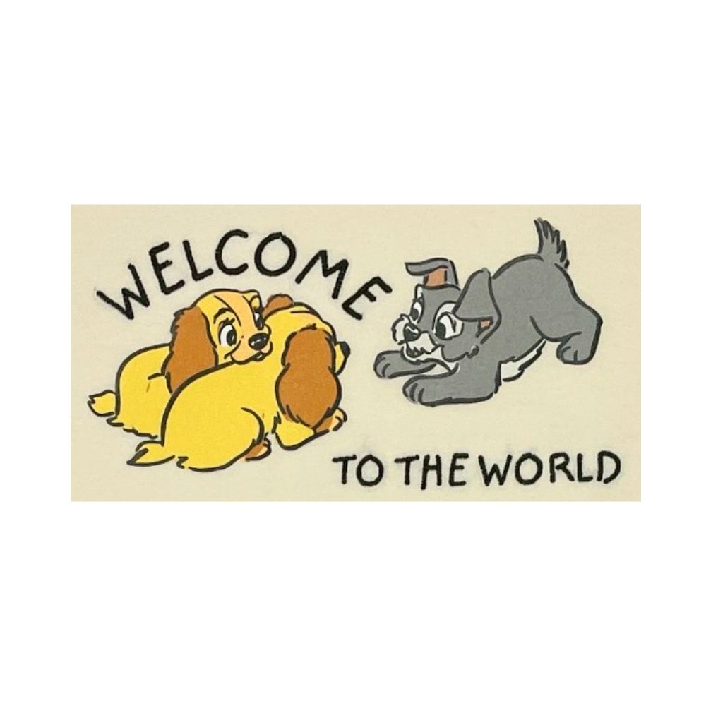 MESTYLE DISNEY เสื้อ เลดี้แอนด์เดอะแทรมป์ สีขาว ไซส์ 1