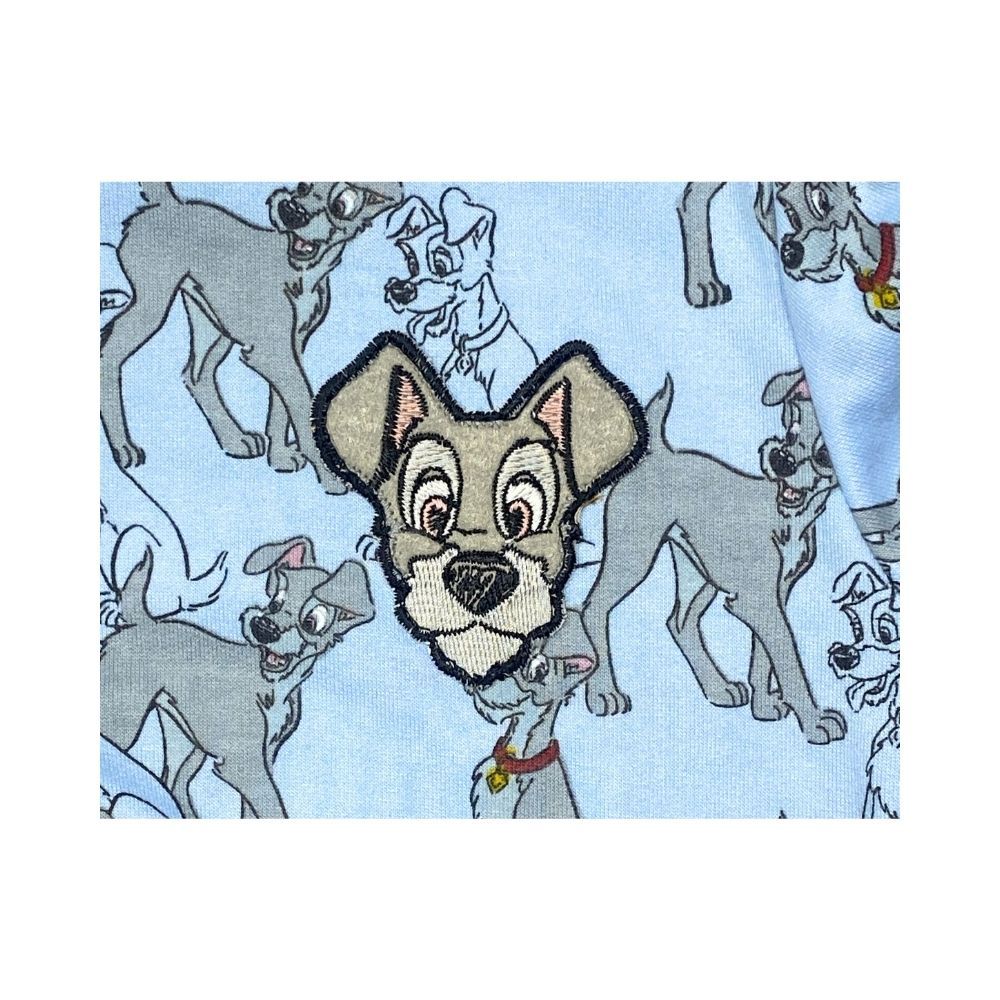 MESTYLE DISNEY เสื้อ เลดี้แอนด์เดอะแทรมป์ สีฟ้า ไซส์ 3