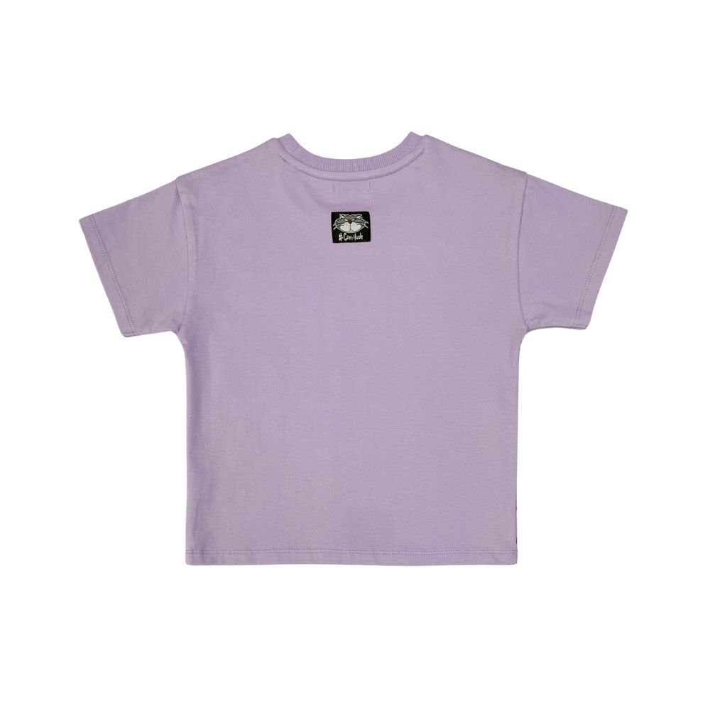 MESTYLE DISNEY เสื้อแขนสั้น ลูซิเฟอร์ สีม่วง ไซส์ 4