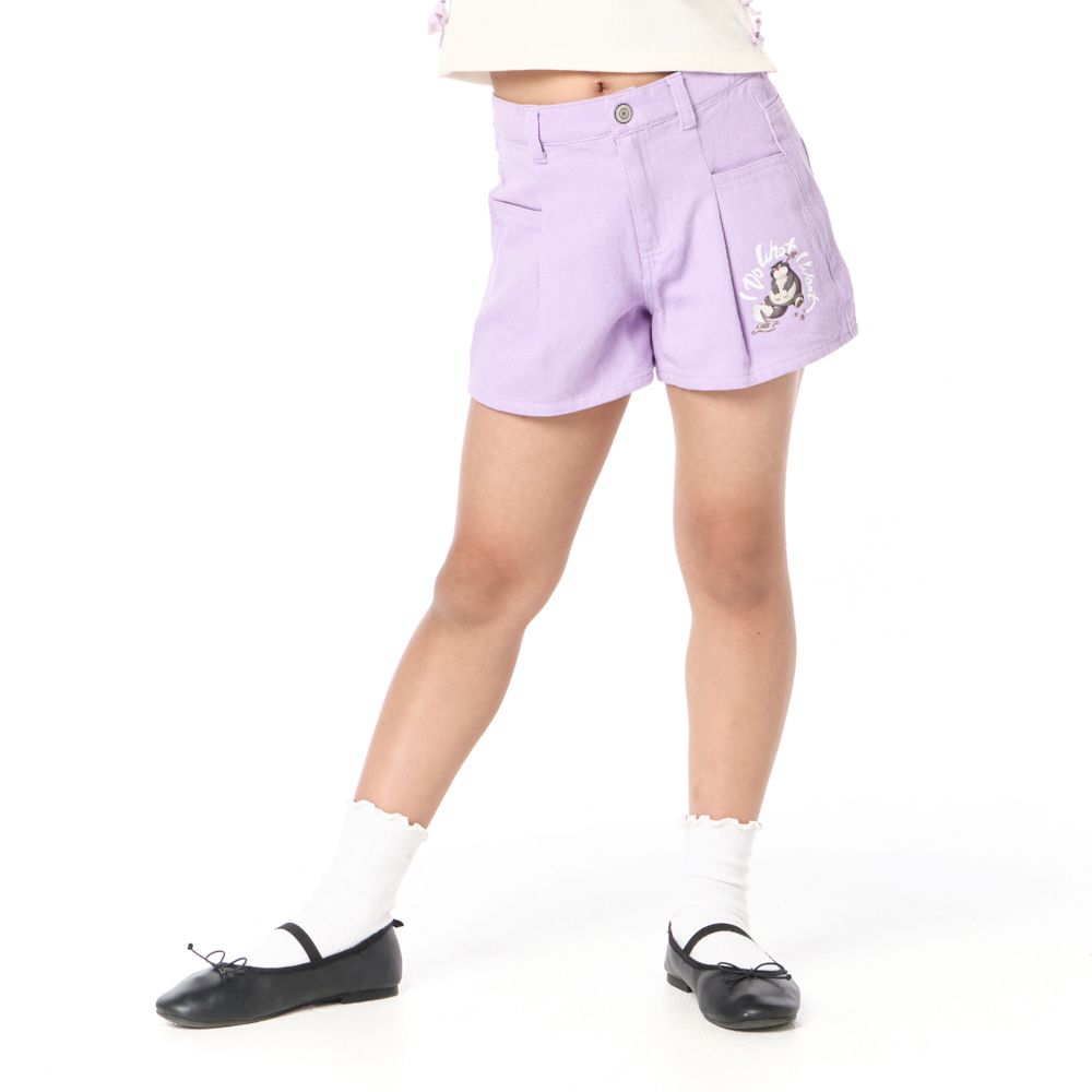 MESTYLE DISNEY กางเกงขาสั้น ลูซิเฟอร์ สีม่วง ไซส์ 9