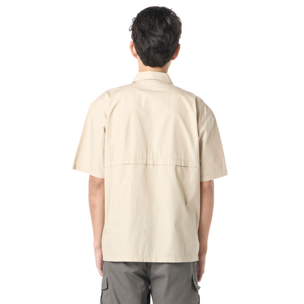 MESTYLE เสื้อเชิ้ตคาร์นิวัล สีเบจ ไซซ์ XL