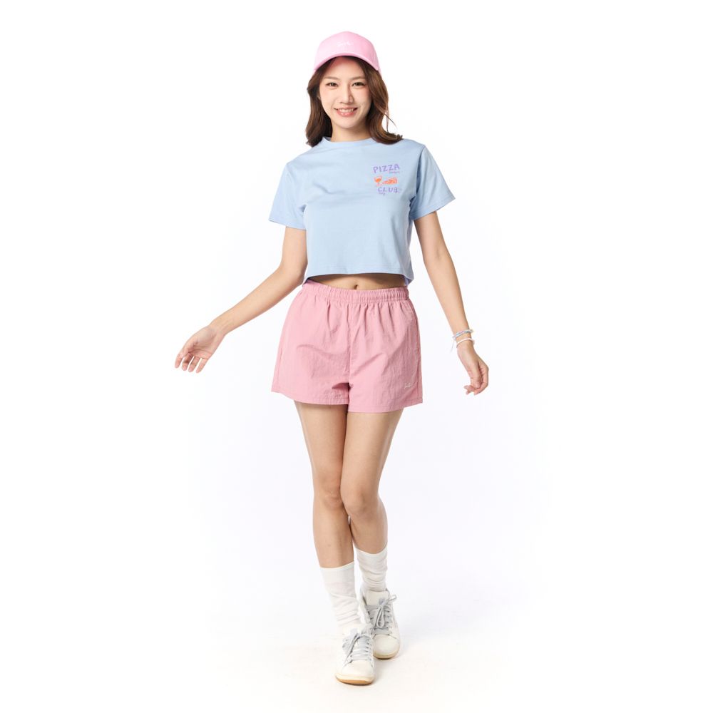 MESTYLE เสื้อยืดพิมพ์ลาย สีฟ้า ไซซ์ M