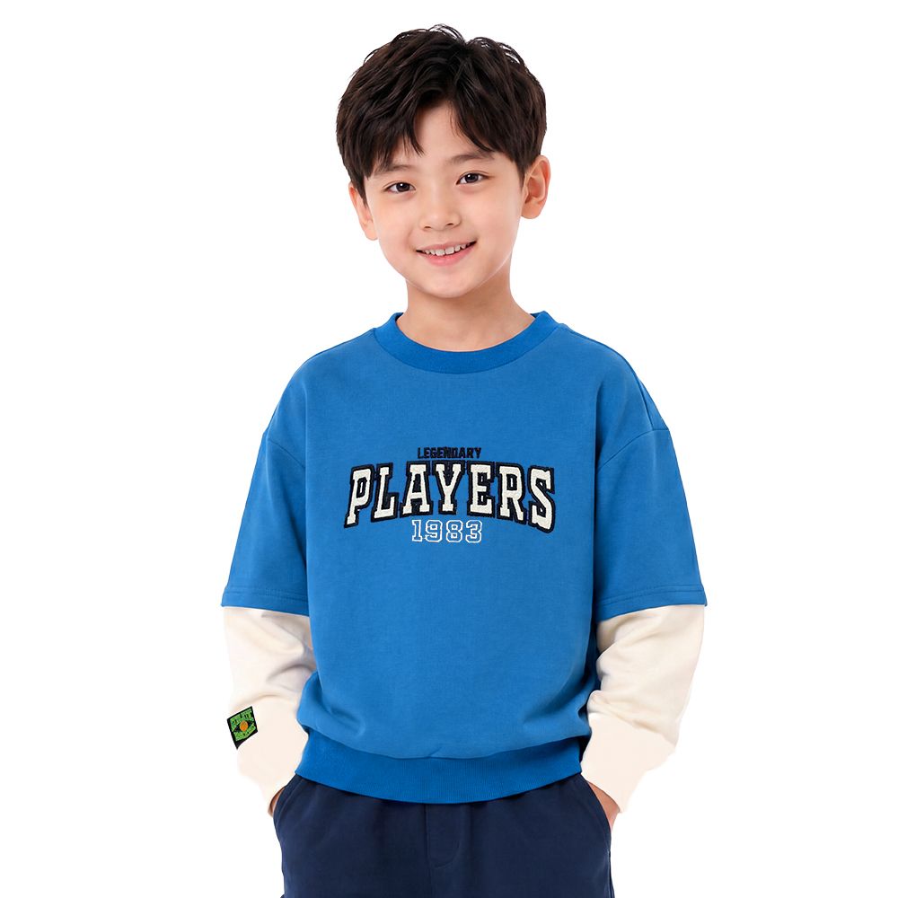 MESTYLE LONG SLEEVE PREPPY SPORT BLUE SIZE 9