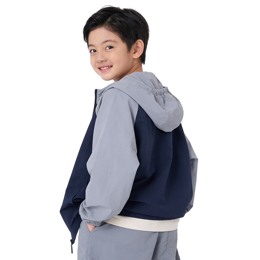 MESTYLE NYLON JACKET NAVY SIZE 12