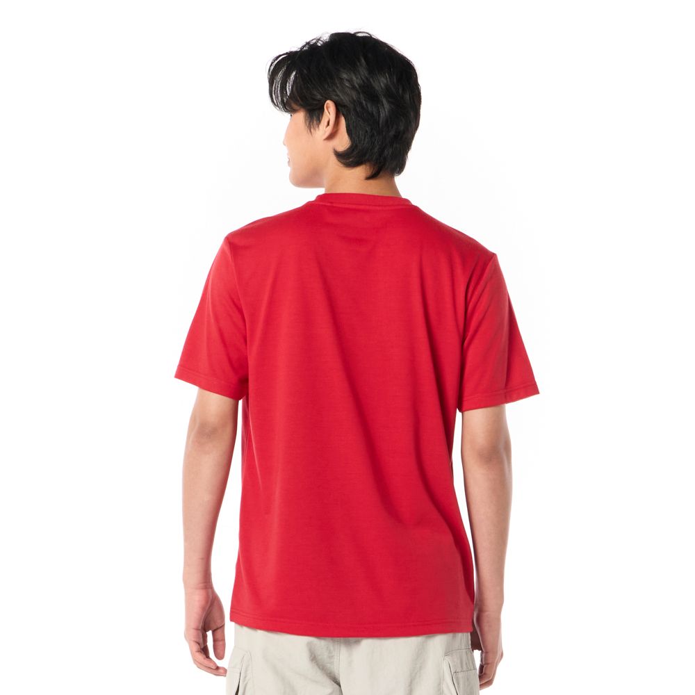 MESTYLE เสื้อยืดพิมพ์ สีแดง ไซซ์ S