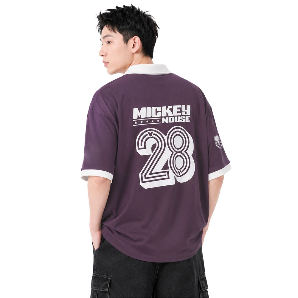 MESTYLE DISNEY เสื้อโปโล MICKEY สีม่วง ไซซ์ XL