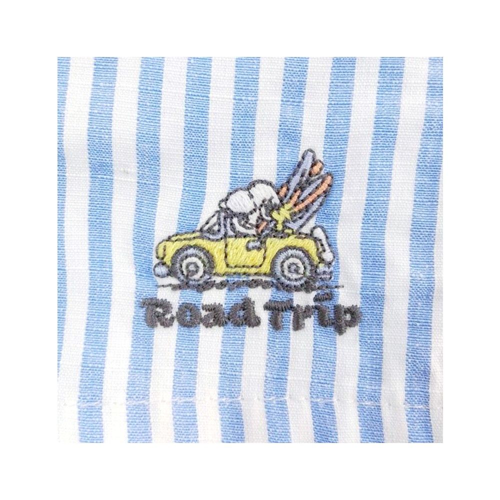 MESTYLE SNOOPY ยีนส์ขาสั้น SNOOPY สีฟ้า ไซซ์ 3-6