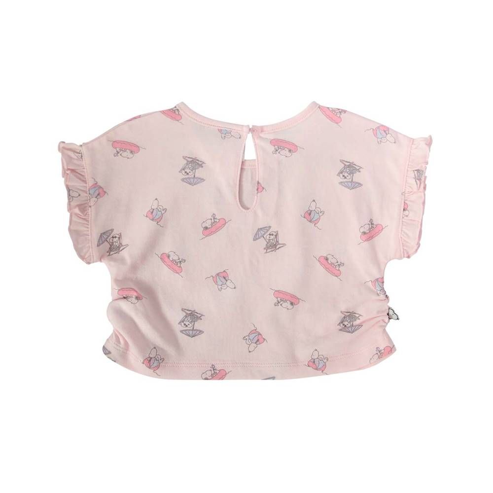 MESTYLE SNOOPY SHORT SLEEVE T-SHIRT SNOOPY PINK SIZE 12-18