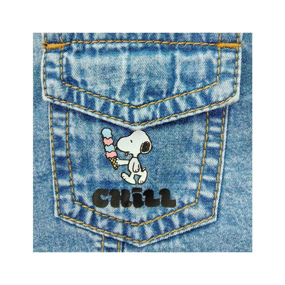 MESTYLE SNOOPY DENIM SKIRT SNOOPY MIDDLE DENIM SIZE 6-9
