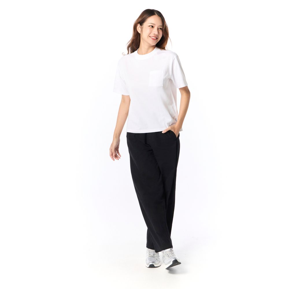 MESTYLE เสื้อยืด AIRLITE สีพื้น สีขาว ไซซ์ S