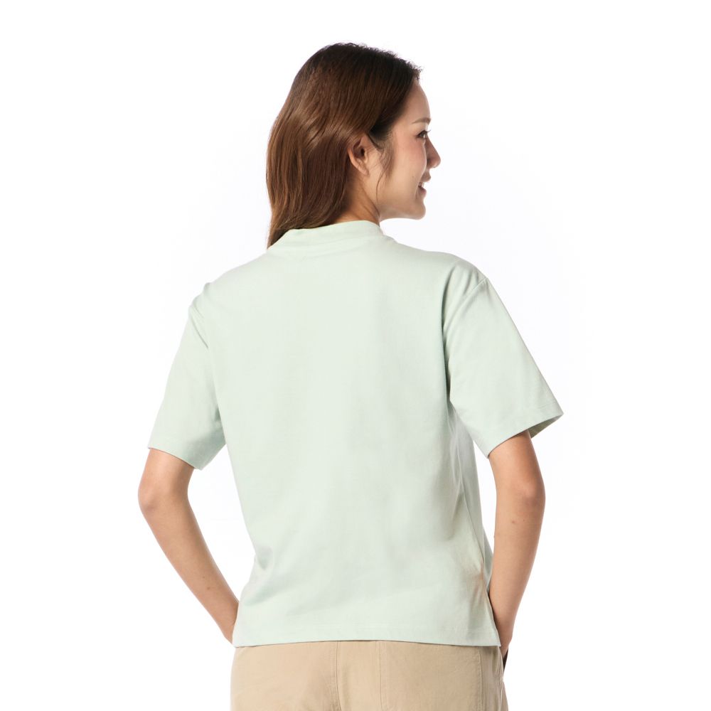 MESTYLE เสื้อยืด AIRLITE สีพื้น สีเขียว ไซซ์ S