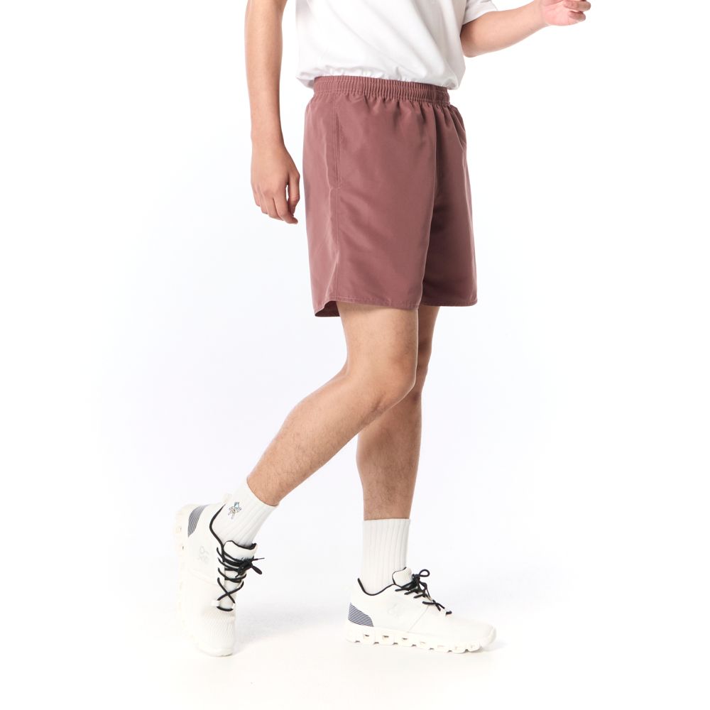 MESTYLE กางเกงกีฬาขาสั้น สีแดง ไซซ์ XL