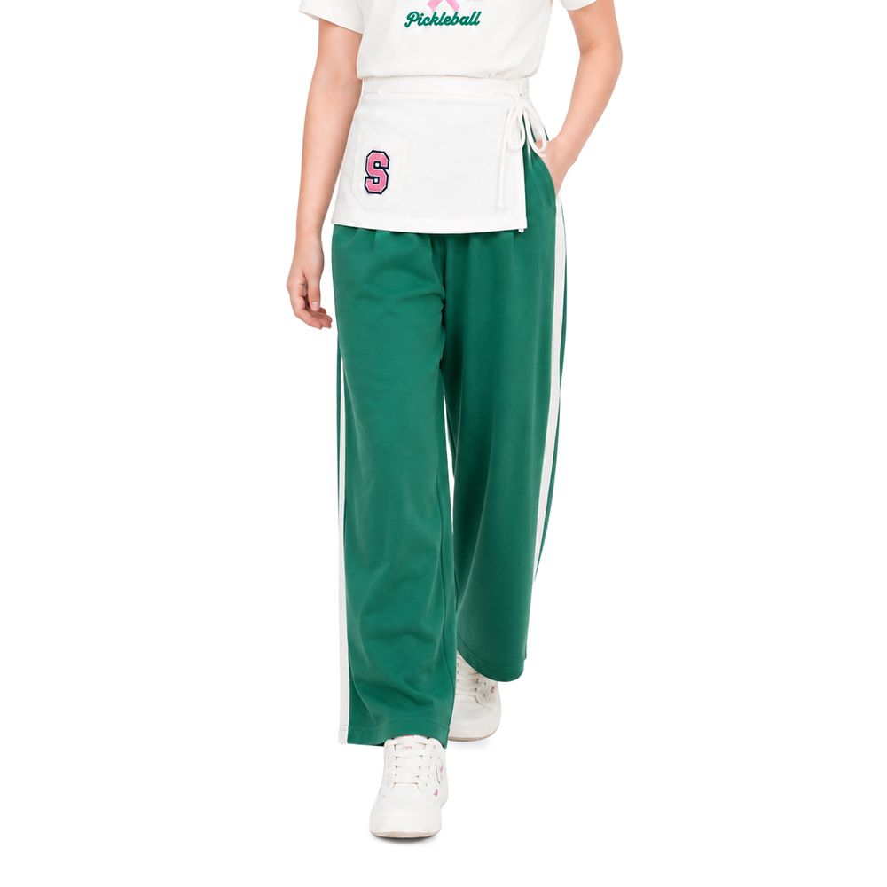 MESTYLE กางเกงขายาว SPORT CLUB สีเขียว ไซซ์ 5