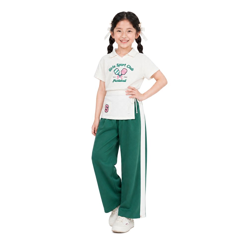 MESTYLE KNIT PANTS SPORT CLUB GREEN SIZE 9