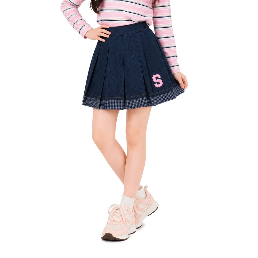 MESTYLE DENIM SKIRT SPORT CLUB SIZE 7