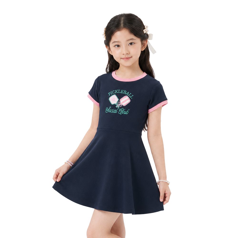MESTYLE KNIT DRESS SPORT CLUB NAVY SIZE 7