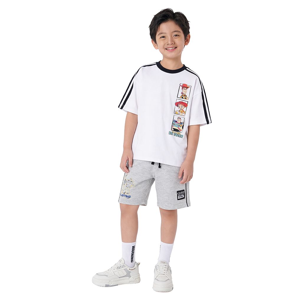 MESTYLE DISNEY เสื้อแขนสั้น TOY STORY สีขาว ไซซ์ 9