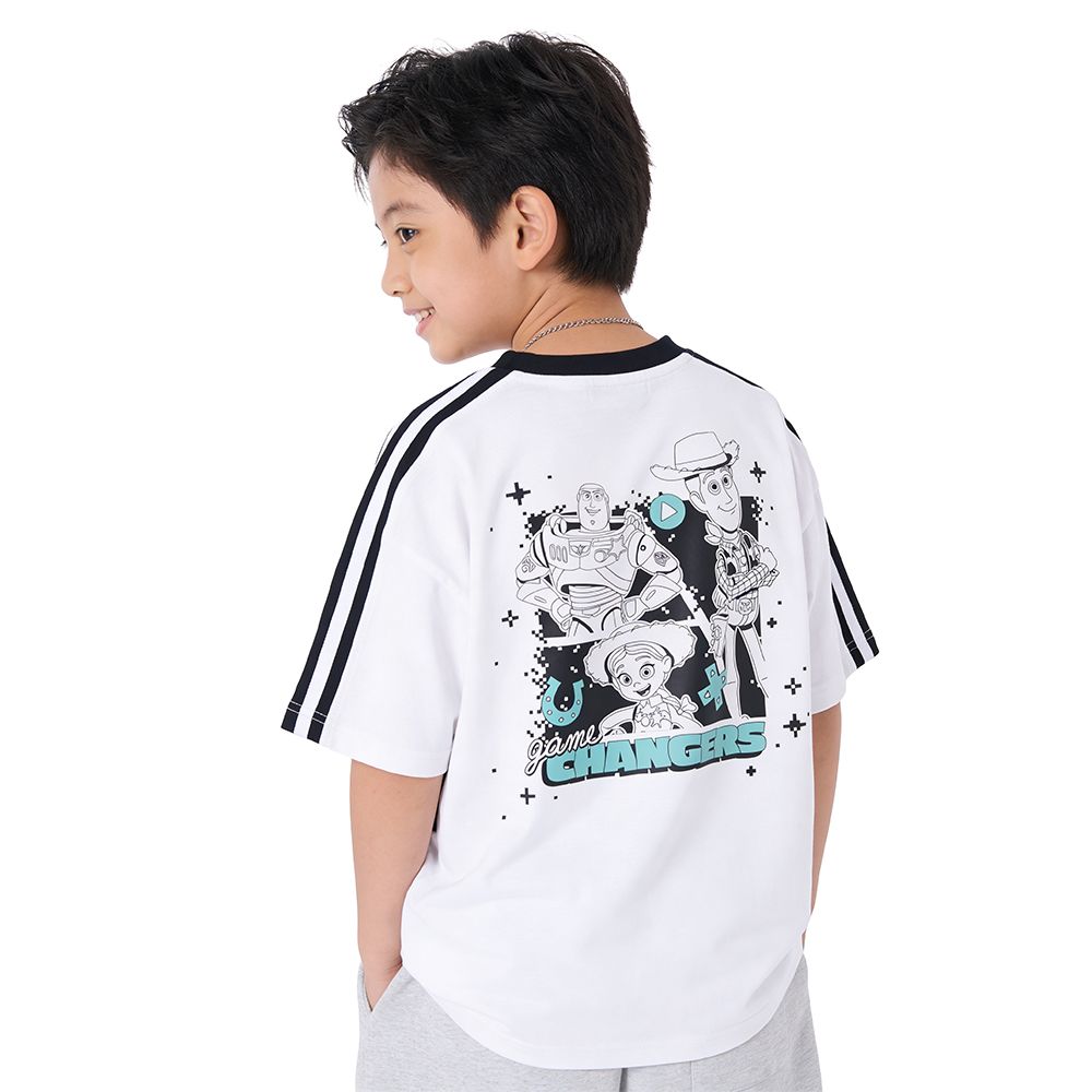 MESTYLE DISNEY เสื้อแขนสั้น TOY STORY สีขาว ไซซ์ 9
