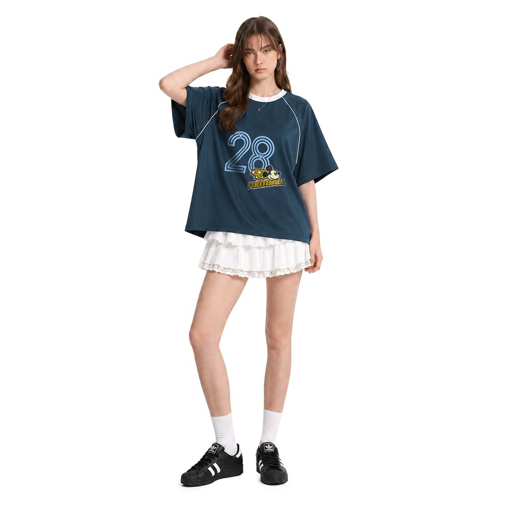 MESTYLE DISNEY SPORT T-SHIRT NAVY SIZE S