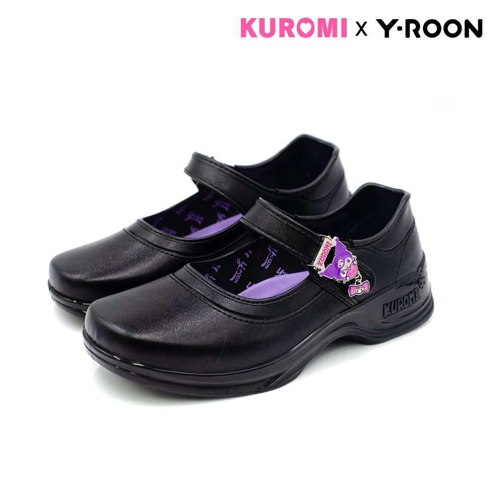 Y-ROON รองเท้ามัธยมหญิง KUROMI สีดำ ไซซ์ 37