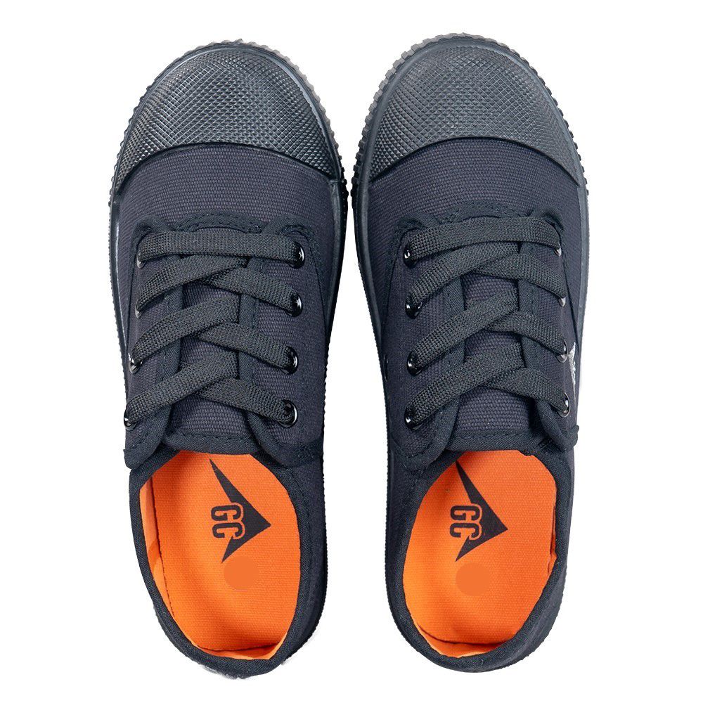 GOLD CITY BOY SECONDARY CANVAS BLACK SIZE 43