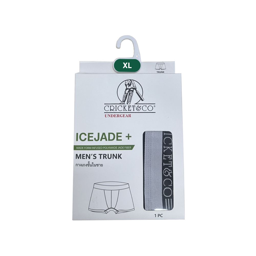 CRICKET AND CO กางเกงในทรังค์ ICEJADE สีดำ ไซซ์ XL