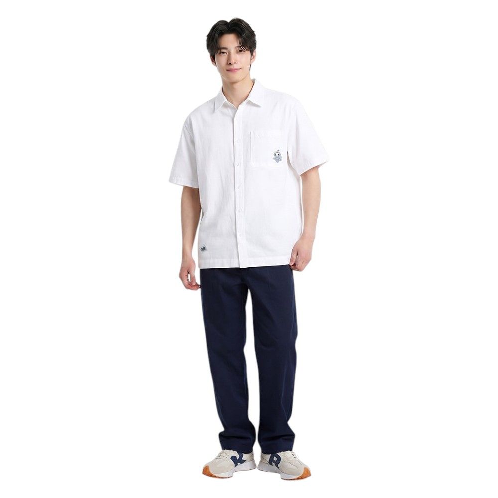 MESTYLE PARNART SHIRT COCOON WHITE SIZE 2XL
