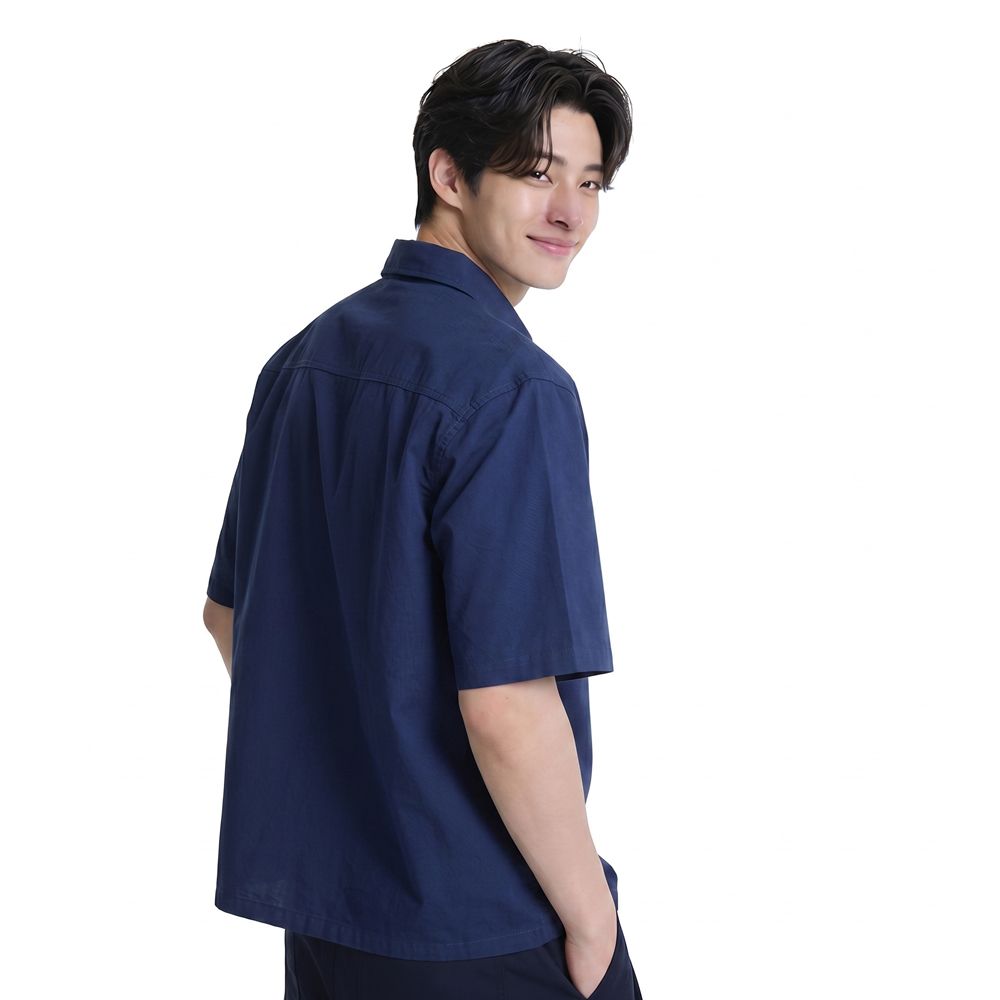 MESTYLE PARNART เสื้อโคคูน สีกรมท่า ไซซ์ S