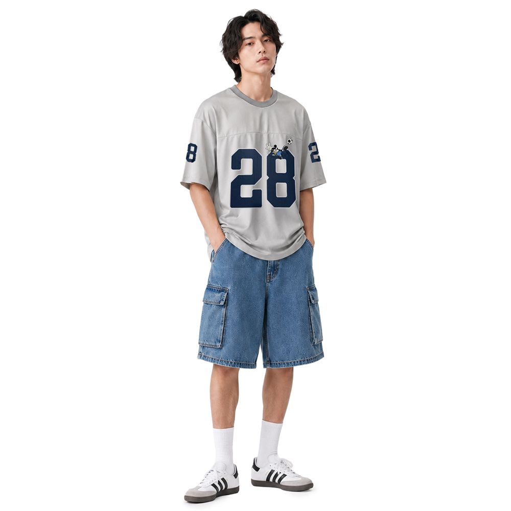 MESTYLE DISNEY T-SHIRT MICKEY GREY SIZE L