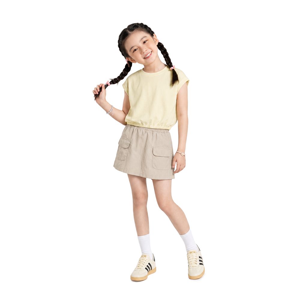 MESTYLE เสื้อยืด SPORT สีเหลือง ไซซ์ 7