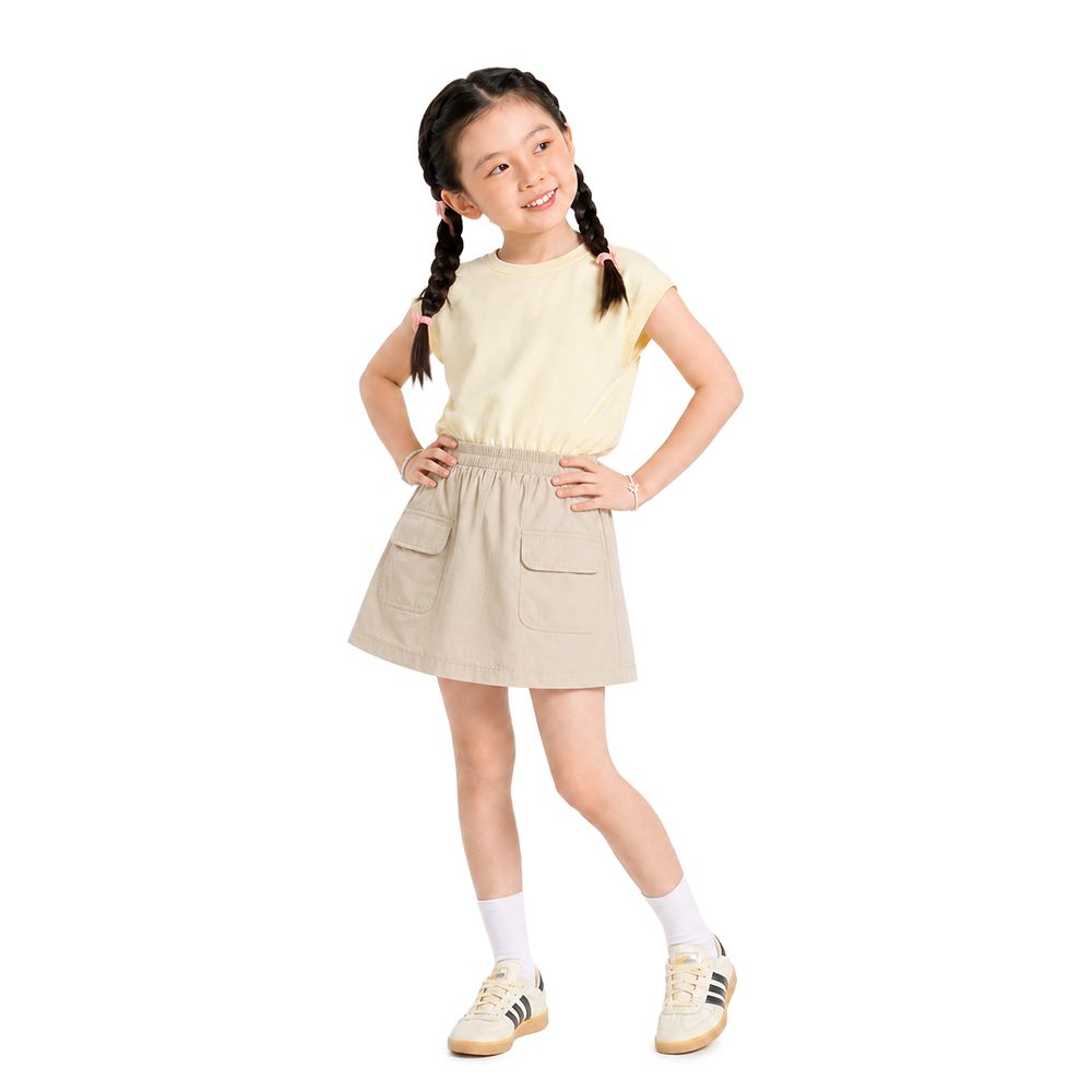 MESTYLE กระโปรงกางเกง SPORT สีครีม ไซซ์ 12