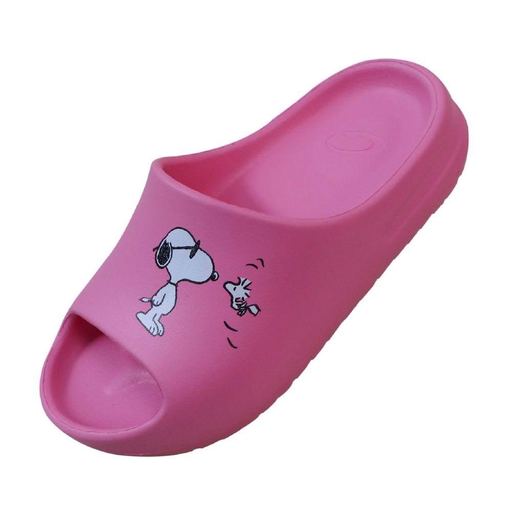 LOTUSS X GAMBOL รองเท้าแตะสวม SNOOPY สีชมพู ไซซ์ 34