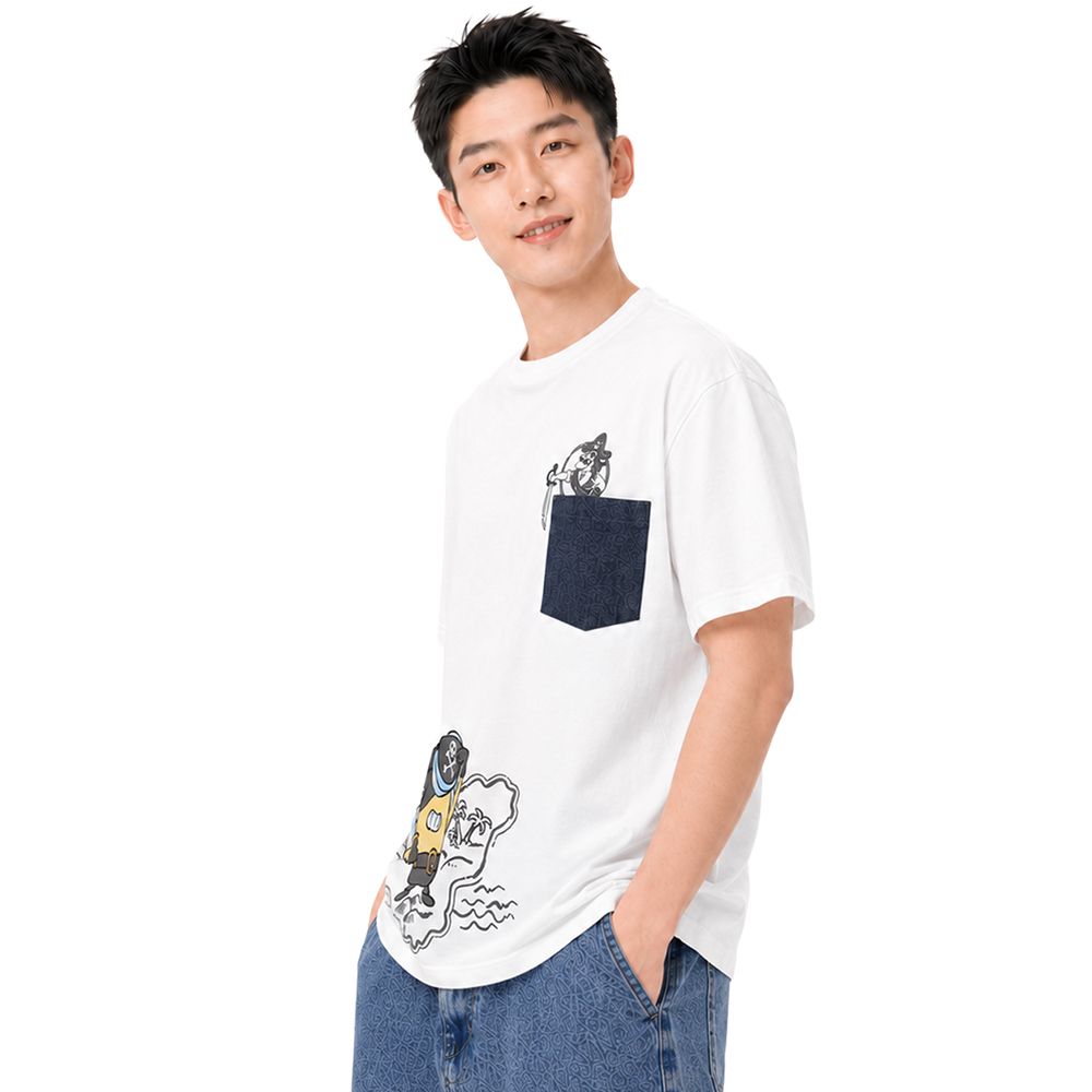 MESTYLE UNIVERSAL เสื้อยืด MINIONS สีขาว ไซซ์ S