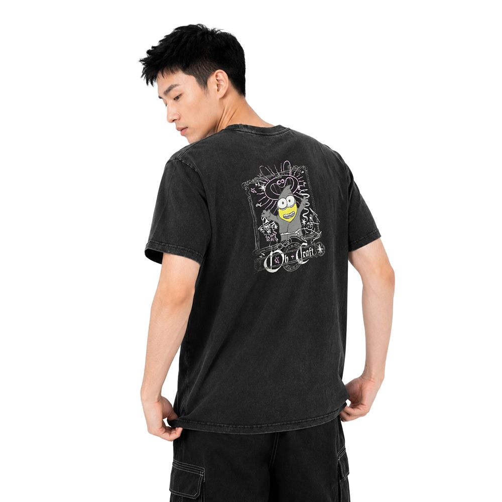MESTYLE UNIVERSAL เสื้อยืด MINIONS สีดำ ไซซ์ XL
