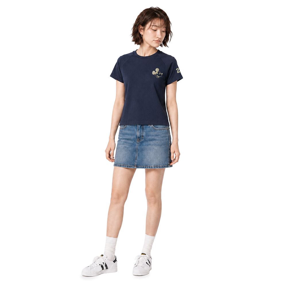MESTYLE DISNEY T-SHIRT MICKEY FIFA NAVY SIZE S