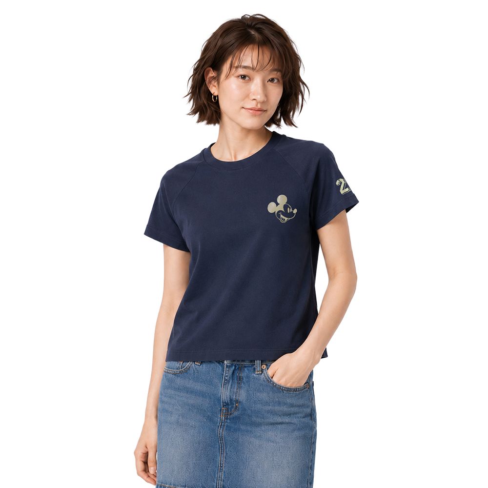 MESTYLE DISNEY เสื้อยืด ลาย MICKEY FIFA สีกรมท่า ไซซ์ M