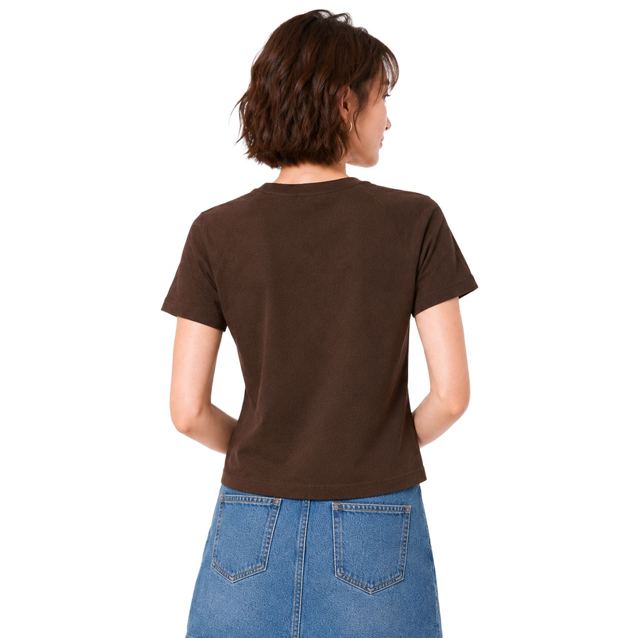 MESTYLE DISNEY เสื้อยืด ลาย MICKEY FIFA สีน้ำตาล ไซซ์ S