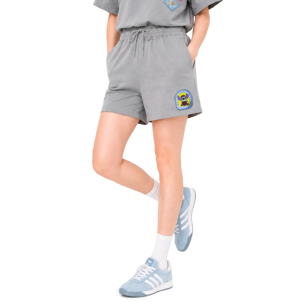 MESTYLE DISNEY KNIT SHORTS LILO STITCH GREY SIZE 10