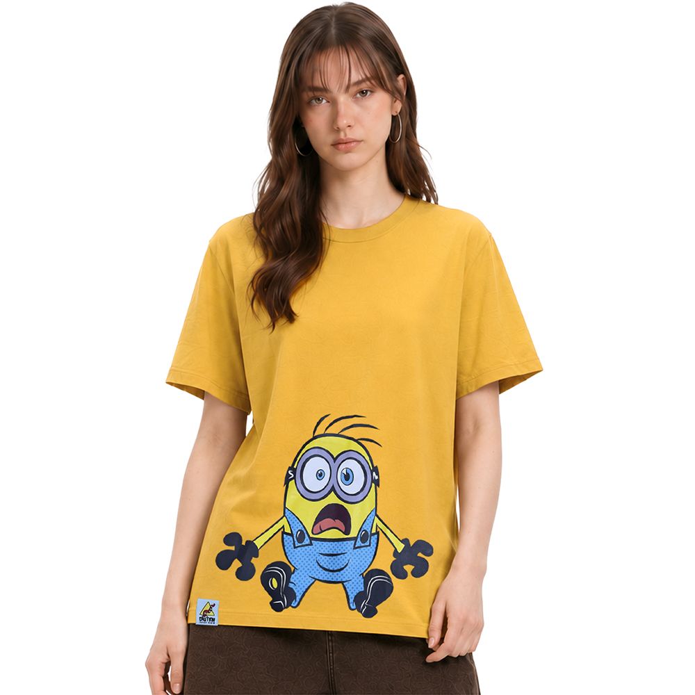 MESTYLE UNIVERSAL เสื้อยืด ลาย MINIONS สีเหลือง ไซซ์ XL