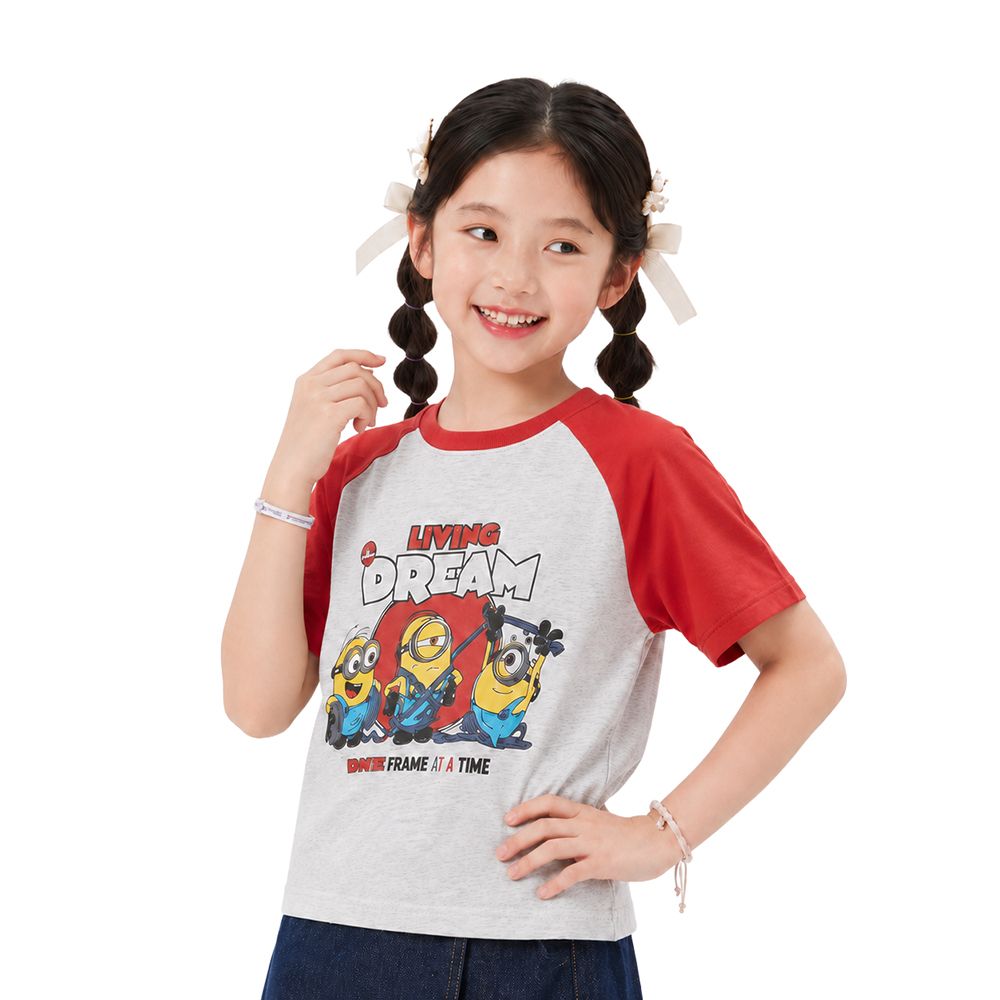 MESTYLE UNIVERSAL RAGLAN T-SHIRT MINIONS SIZE 12