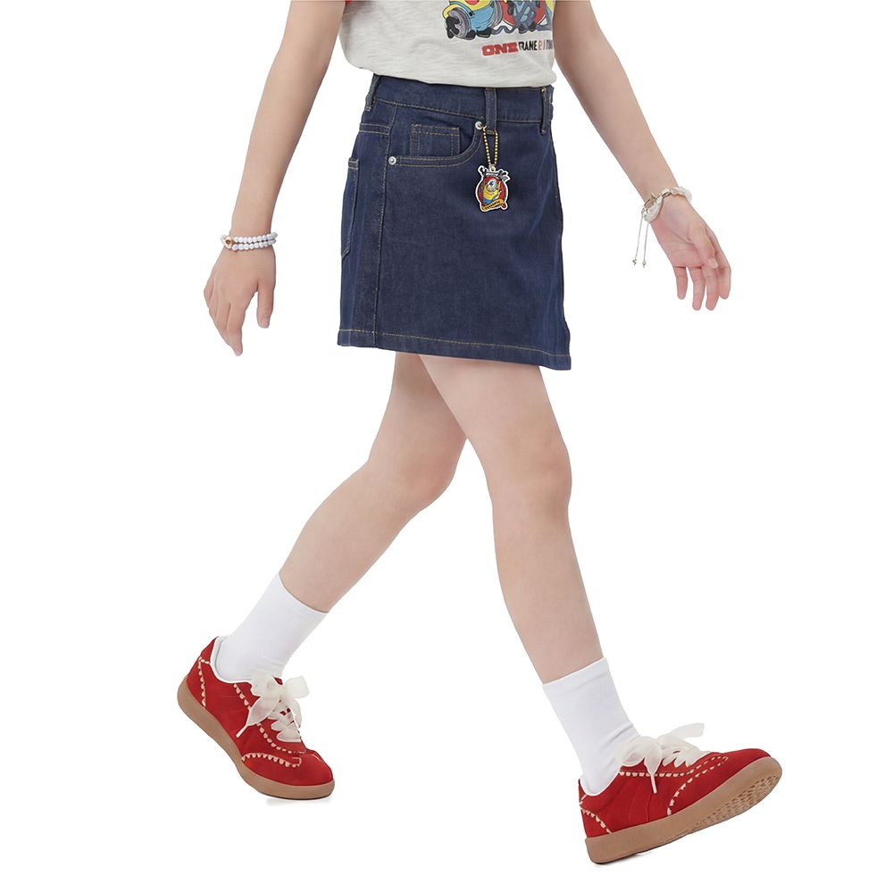 MESTYLE UNIVERSAL กระโปรงกางเกง MINIONS สียีนส์เข้ม ไซซ์ 5