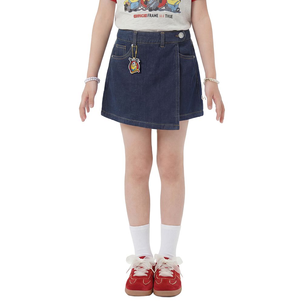 MESTYLE UNIVERSAL DENIM SKORTS MINIONS DARK BLUE SIZE 12