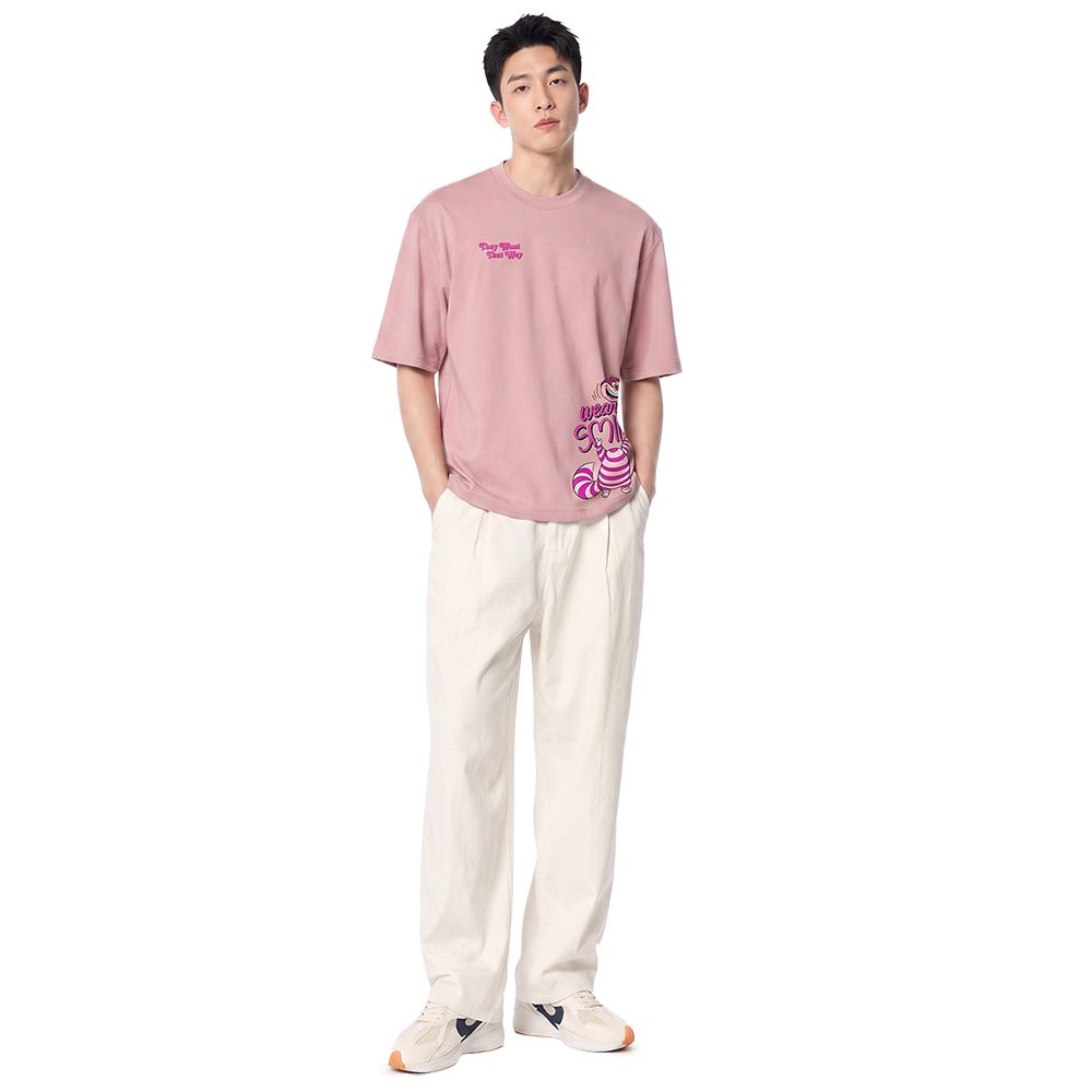 MESTYLE DISNEY CHESHIRE SHORT SLEEVE T-SHIRT PINK SIZE S