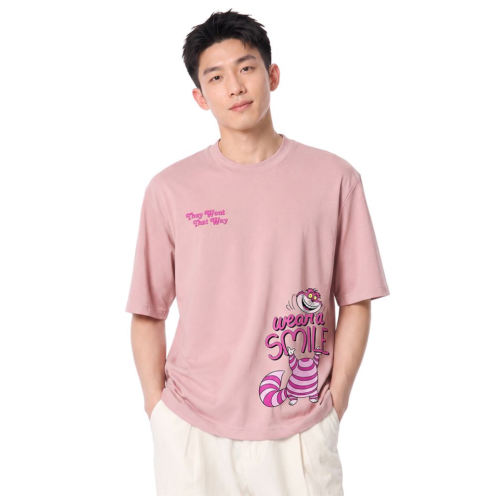 MESTYLE DISNEY เสื้อยืด CHESHIRE สีชมพู ไซซ์ M